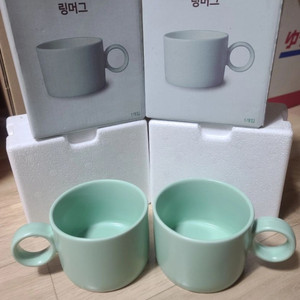 [50%할인] 맥심 링머그(220ml) 2잔 묶음