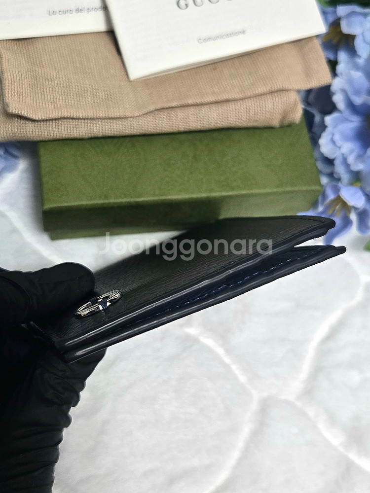 구찌 남성 GG 인터로킹 투톤 반지갑--7