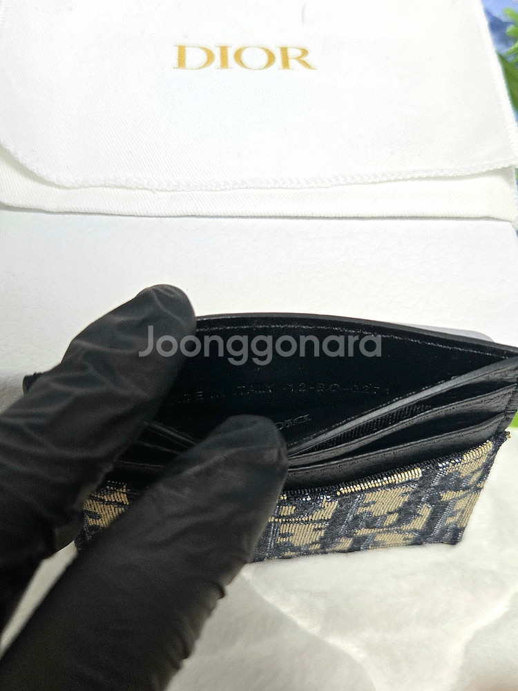 디올 오블리크 카드홀더--3
