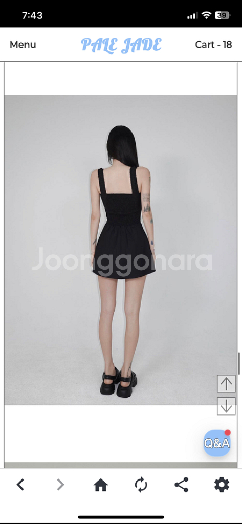 페일제이드 원피스 / M 정가 68,000원--1
