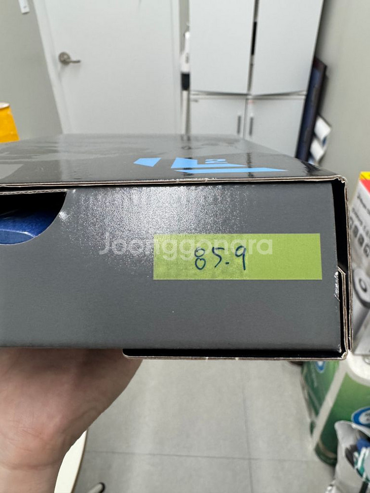 탁구라켓 알렉시스 르브론 크립토 카본 중펜 85.9g--2