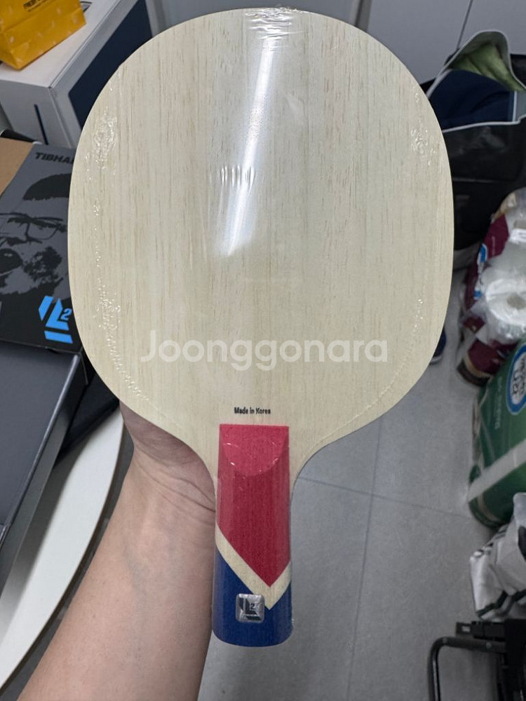 탁구라켓 알렉시스 르브론 크립토 카본 중펜 85.9g--4