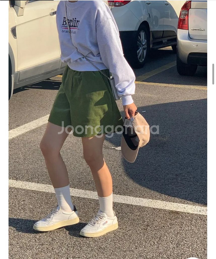 코듀로이 반바지--1