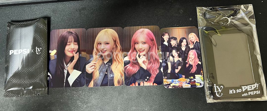 아이브 펩시 포토카드+홀더 판매합니다.--0