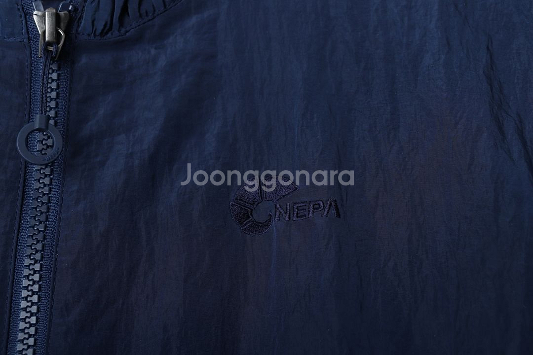 (XL) 네파 집업 바람막이 점퍼자켓 네이비 경량--4