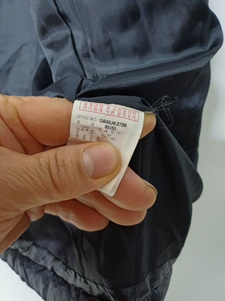 여성 르꼬끄스포르티브 골프 간절기 패딩점퍼(90)--6