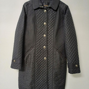 여성 올리비아하슬러 간절기 누빔 하프코트(90)