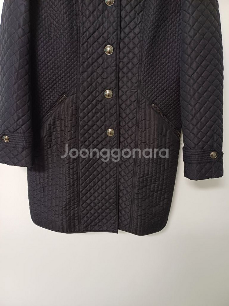 여성 올리비아하슬러 간절기 누빔 하프코트(90)--3