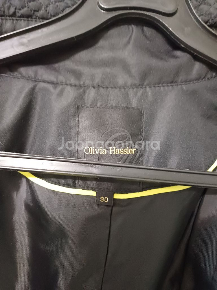 여성 올리비아하슬러 간절기 누빔 하프코트(90)--6