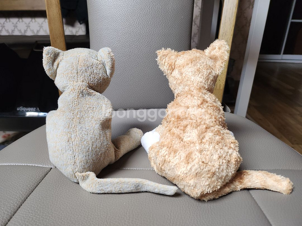 타이비니베이비인형 고양이, 너구리인형 레시네네--2