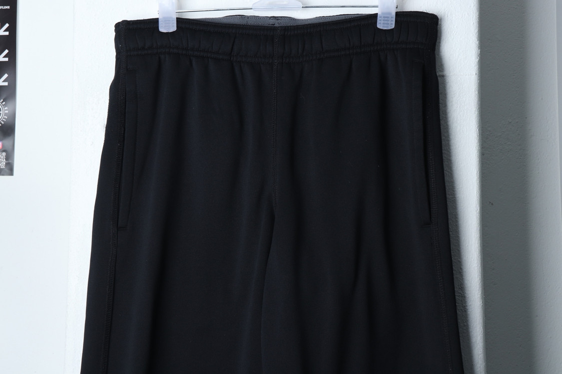 (S) 나이키 트레이닝복 바지 블랙 기모 한정판 이미지