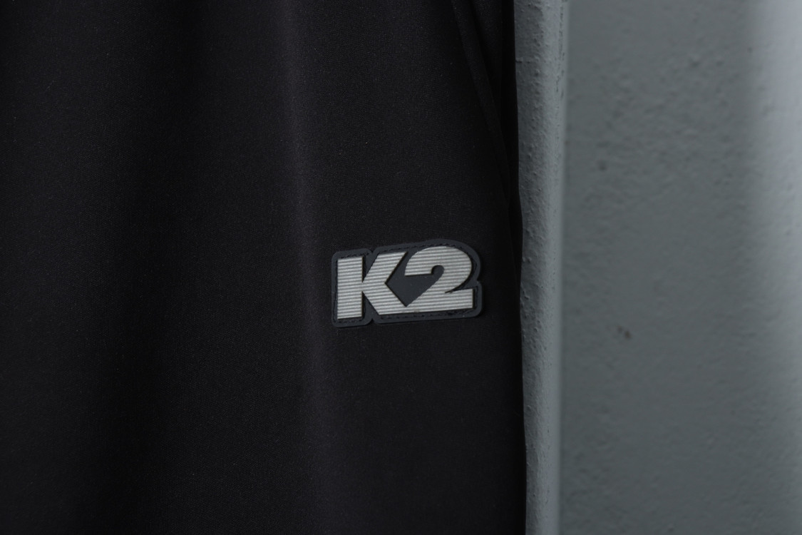 (L) K2 케이투 트레이닝복 바지 블랙 기모 한정판 이미지