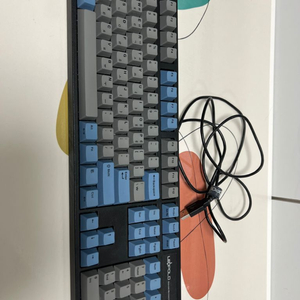 레오폴드 FC900R 그레이블루 저소음적축