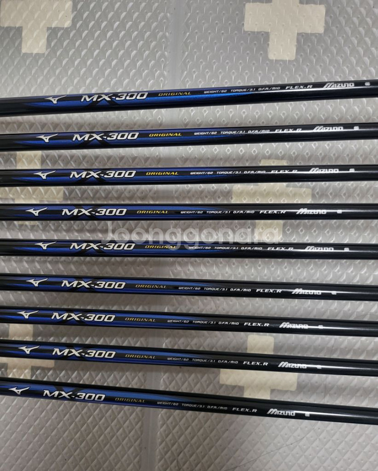 미즈노MX300 아이언 풀세트 커버포함--8