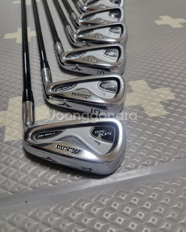 미즈노MX300 아이언 풀세트 커버포함--6