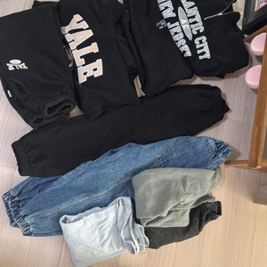 남아 상하셋 데님2벌 트레이닝바지1벌
