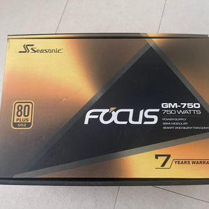시소닉 FOCUS PLUS GOLD GM-750