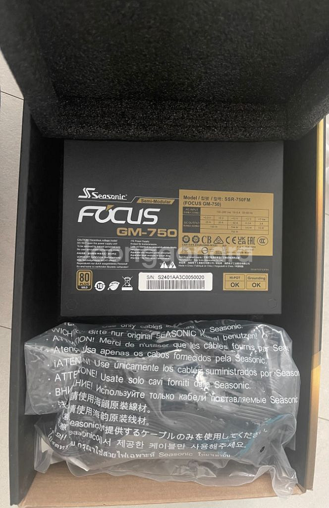시소닉 FOCUS PLUS GOLD GM-750--1