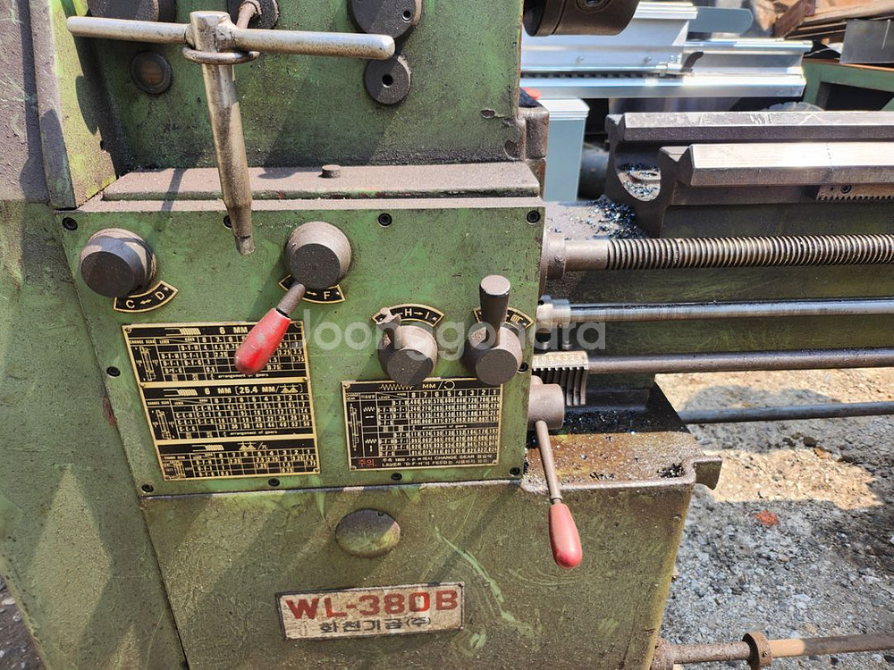 선반 범용선반기계 화천선반 WL-380B--4