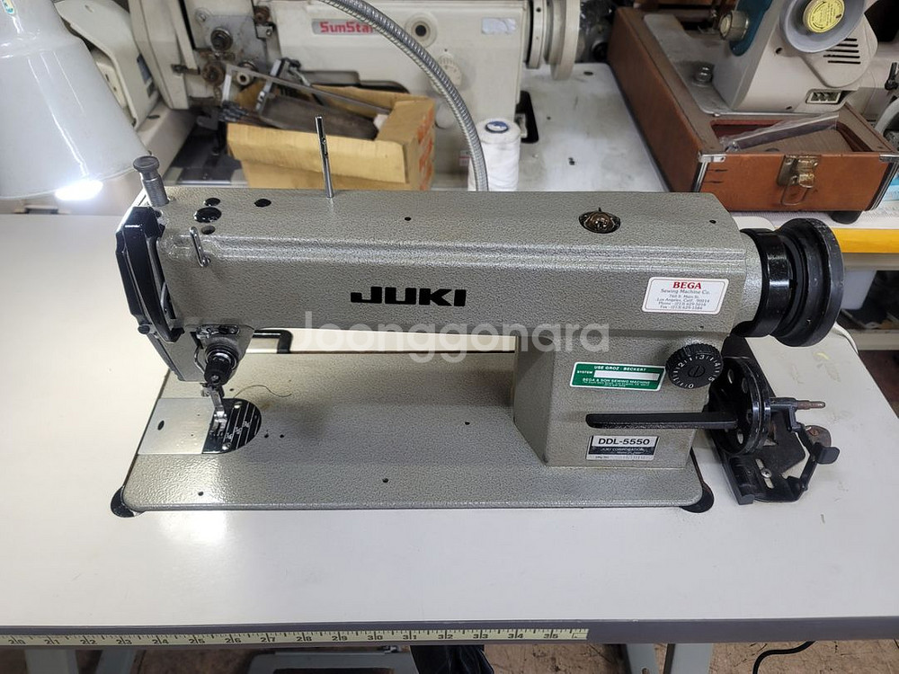 중고미싱 공업용미싱 juki ddl-5500 상태좋아요--1