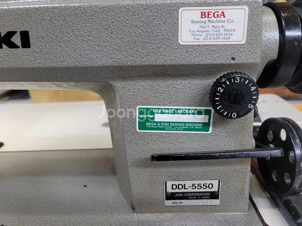 중고미싱 공업용미싱 juki ddl-5500 상태좋아요--2
