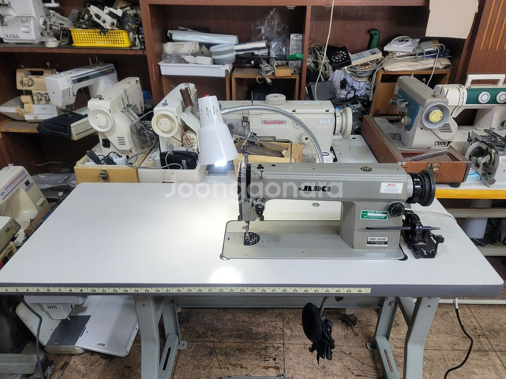 중고미싱 공업용미싱 juki ddl-5500 상태좋아요--6
