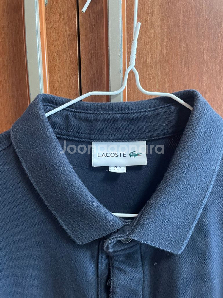 라코스테 파리폴로 카라티 네이비 5사이즈--1