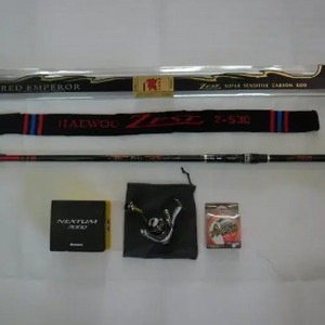 EM가이드2호대530릴찌낚시대+바낙스릴+일산릴줄