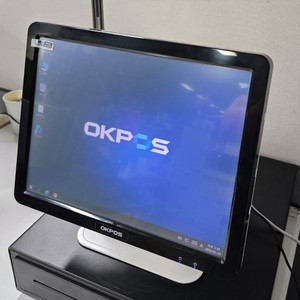 OKPOS제드5중고포스기 주문배달POS 터치모니터