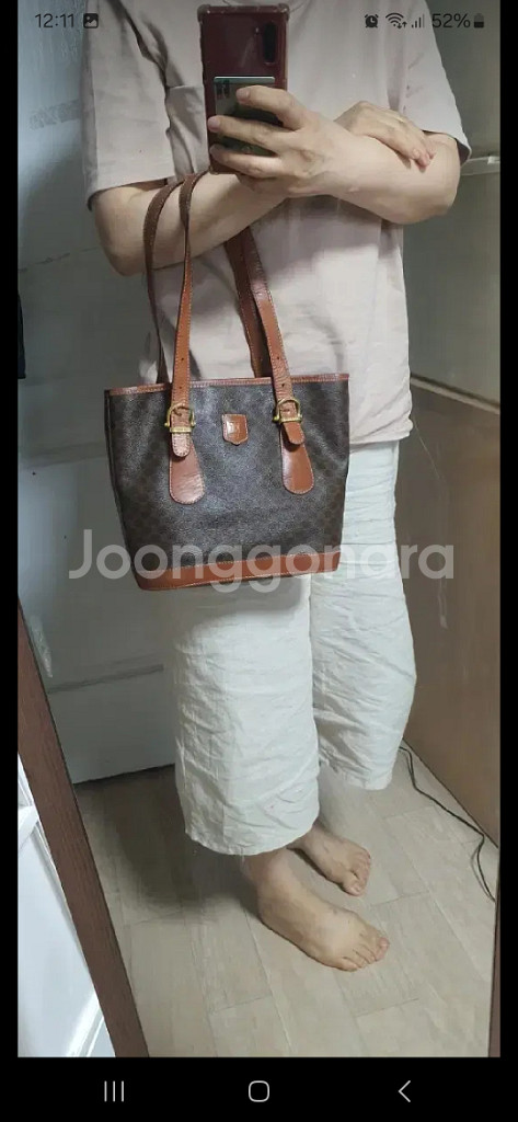정품 셀린느 빈티지 가방--9
