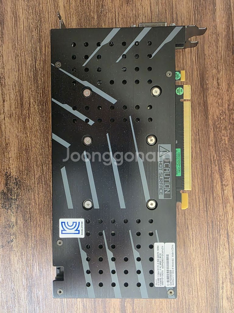 갤럭시 GTX1660 팝니다.--2