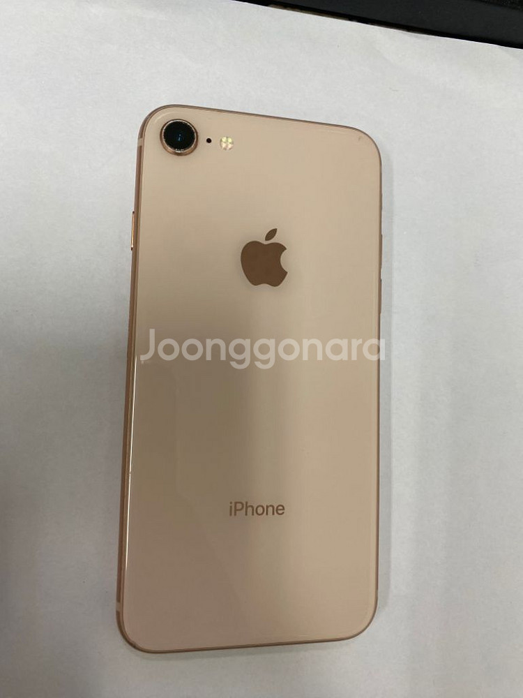 아이폰8 로즈골드 액정뒷면SS급 64GB 배터리100--0