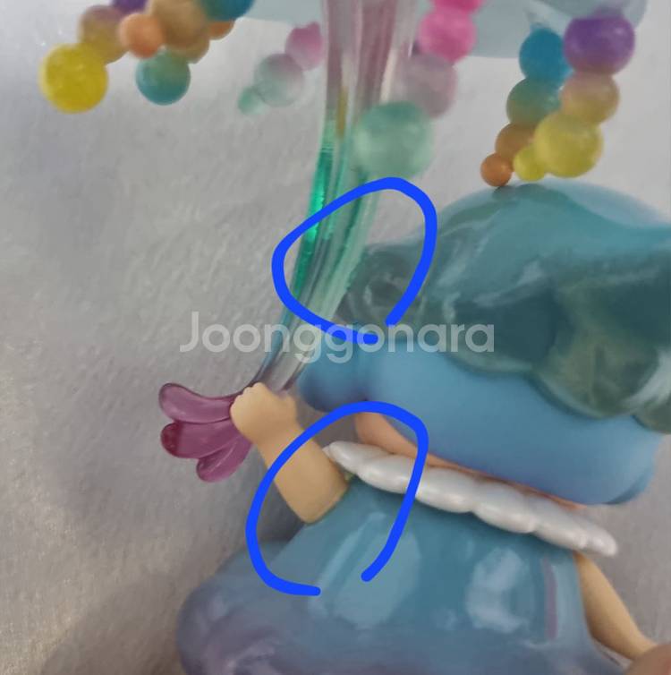 파손 순접) 팝마트 푸키 해파리 피규어--3