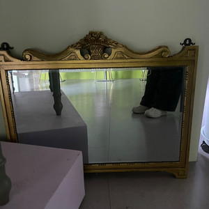 엔틱 골드 거울
