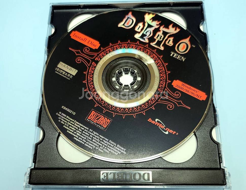 [고전] 게임 디아블로2 Teen 3CD & 메뉴얼 포--2