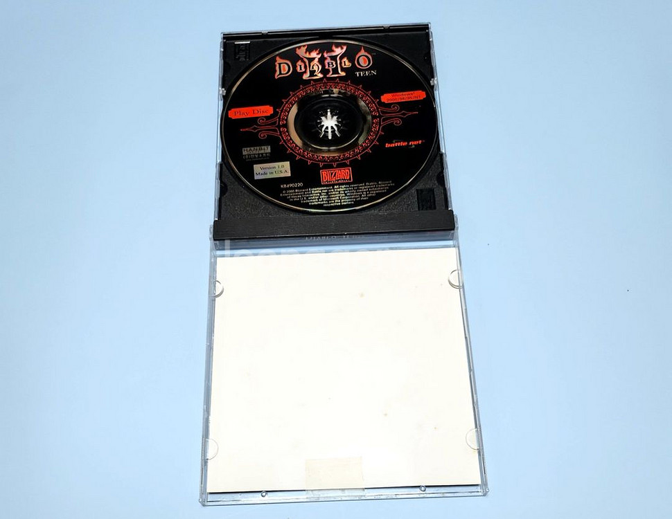 [고전] 게임 디아블로2 Teen 3CD & 메뉴얼 포--1
