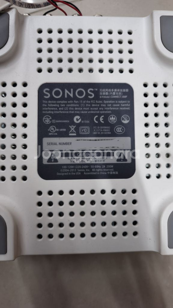 소노스 커넥트 앰프(SONOS CONNECT AMP)--4