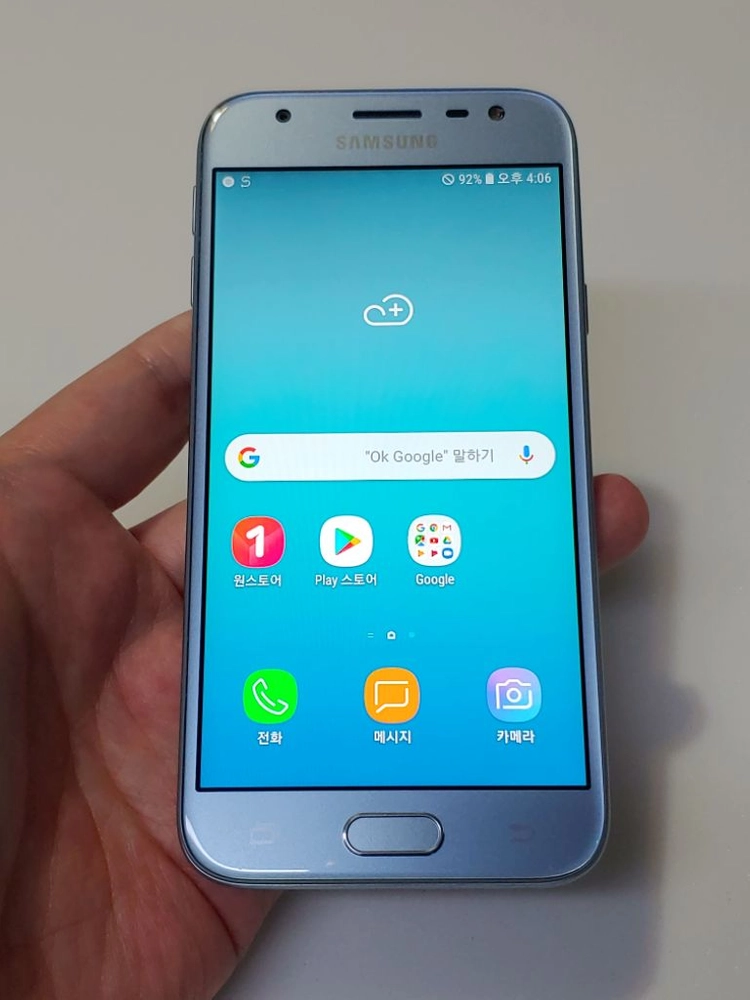 갤럭시 J3 2017 블루 3만 이미지