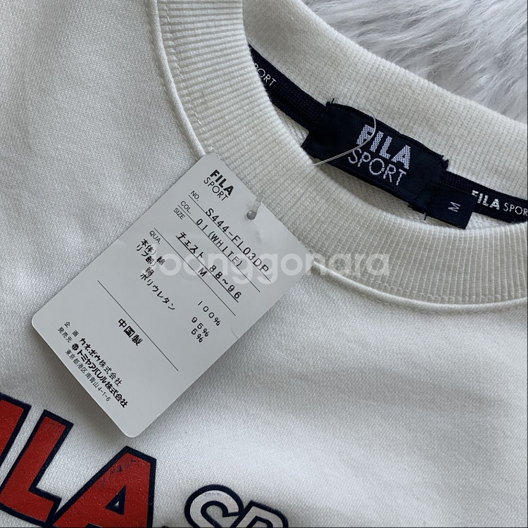 휠라 스포츠 FILA SPORTS 레터링 빈티지 맨투맨--5