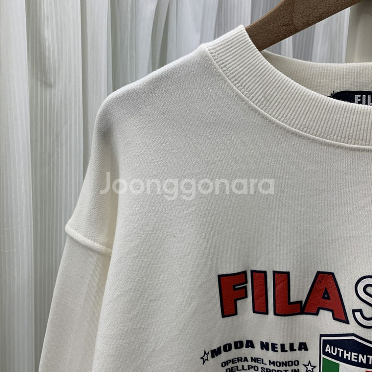 휠라 스포츠 FILA SPORTS 레터링 빈티지 맨투맨--1