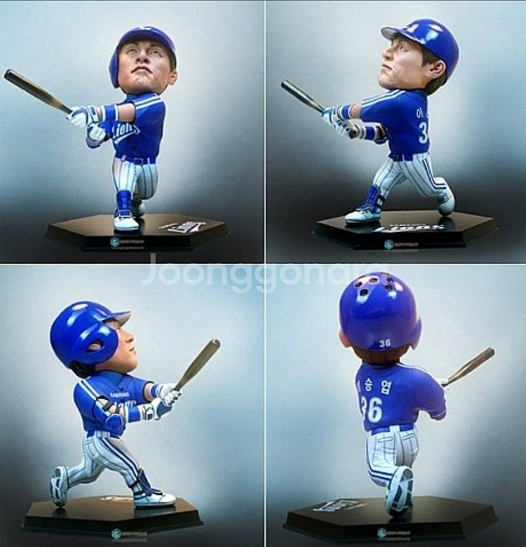 이승엽 라이온스 아트피규어--0