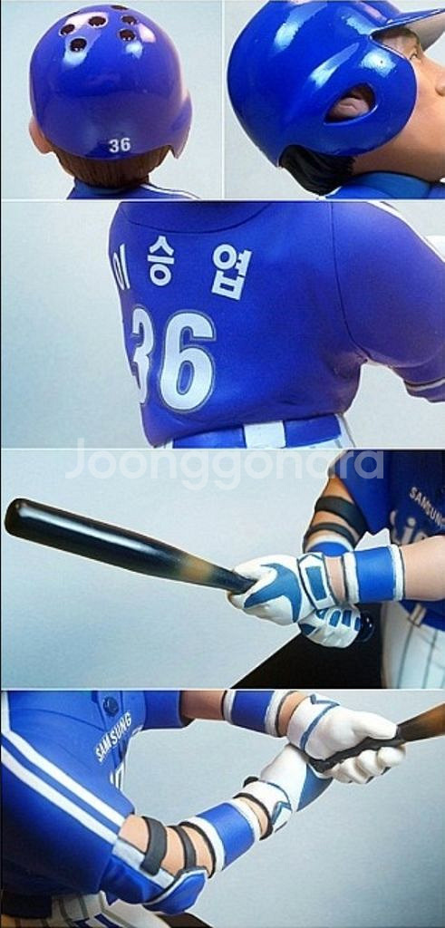 이승엽 라이온스 아트피규어--1