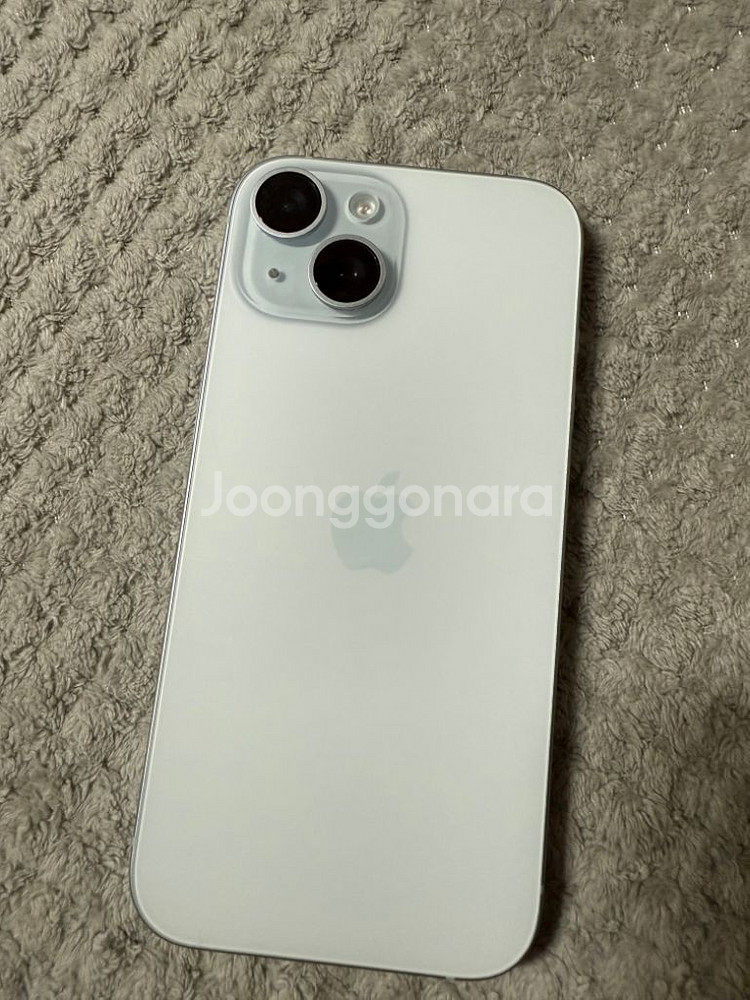 아이폰 15 256G 블루판매--0