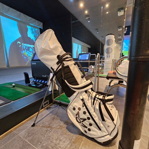 스카티 카메론 써클티 화이트 실버 캐디백 스탠드 골프백