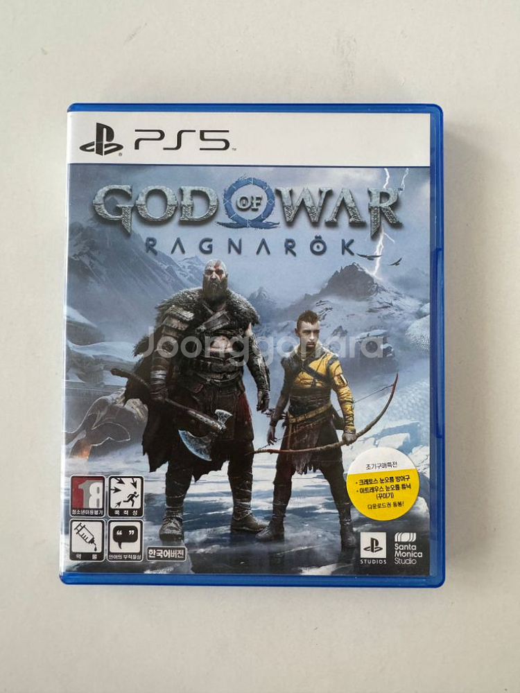 플스5 갓오브워 판매합니다--0