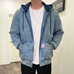 리바이스 24FW 포트레로 워크웨어 샴브레이 데님 후드