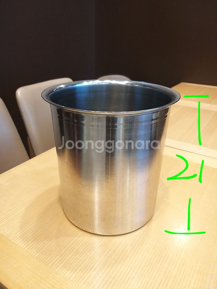 스텐 스테인레스 통 반찬통 업소 매장 용기--3