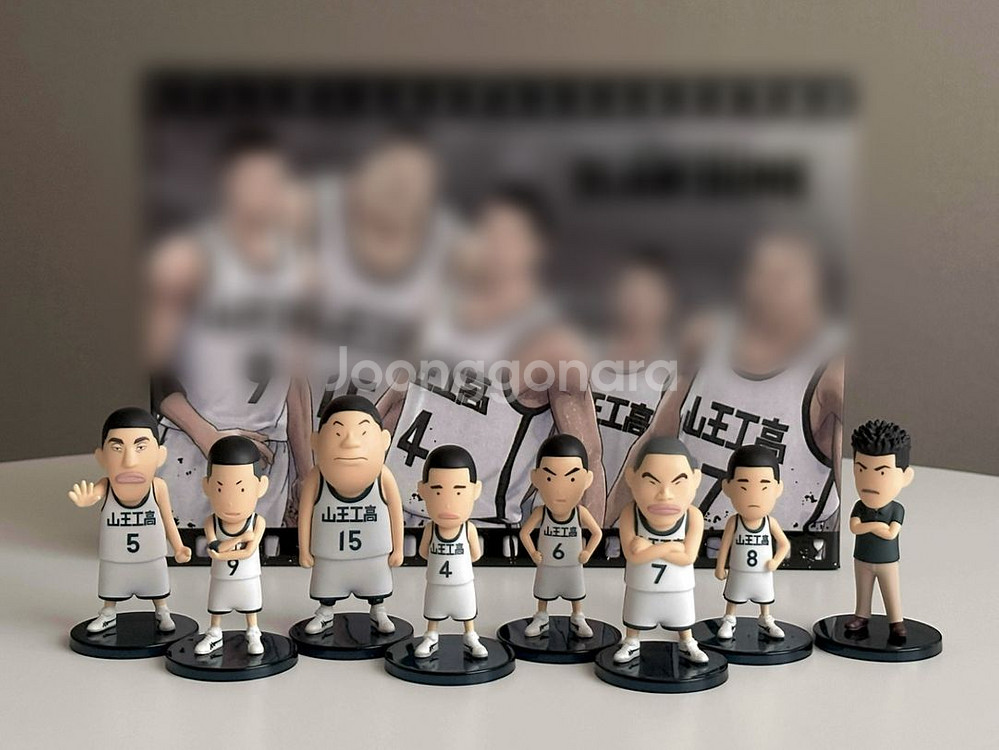 (상자O) 슬램덩크 토에이샵 산왕 SD피규어 풀세트--0