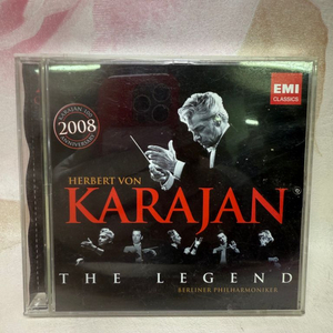 CD 헤르베르트 폰 카라얀 레전드.2CD.부크릿2개