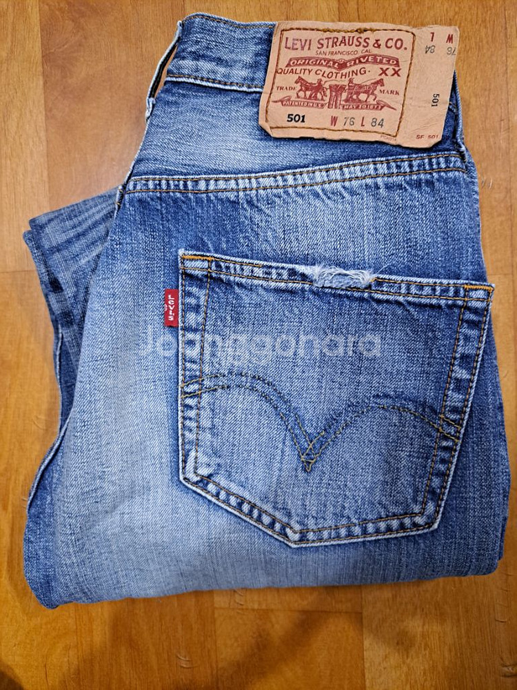 (무료배송)00s 리바이스 501 청바지 한국생산(28--2